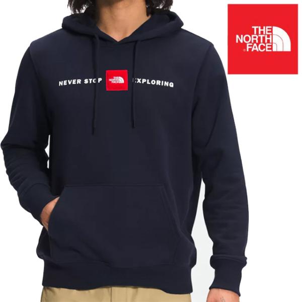 USA THE NORTH FACE U m[XtFCX bY vI[o[ t[fB RED'S PULLOVER HOODIE RG1 AVIATOR NAVY p[J[