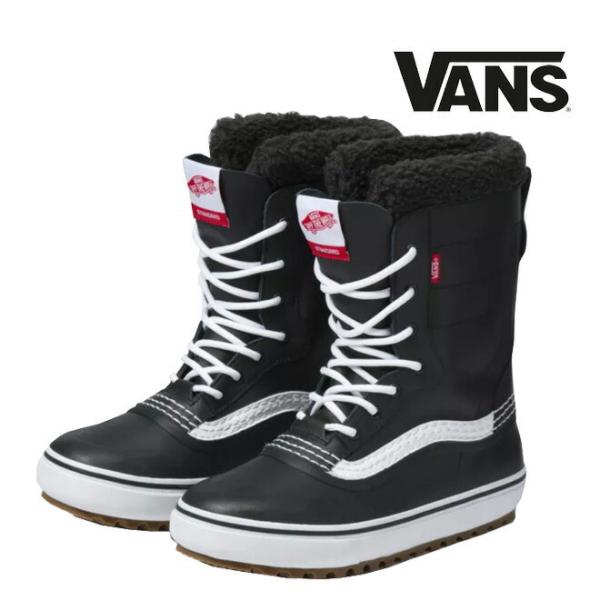 2022 VANS @Y oY  X^_[h Xm[u[c STANDARD SNOW MTE - BLACK/WHITE Y Xm[u[c MEN'S SNOW BOOT