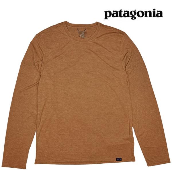 PATAGONIA パタゴニア ロングスリーブ キャプリーン クール デイリー シャツ L/S CAPILENE COOL DAILY SHIRT TRBX TRIP BROWN-DARK TRIP BROWN X-DYE 45180 速乾