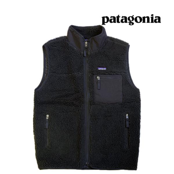 PATAGONIA パタゴニア クラシック レトロX ベスト CLASSIC RETRO-X VEST BOB BLACK W/BLACK 23049
