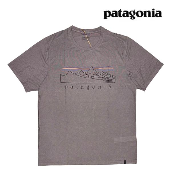 PATAGONIA パタゴニア キャプリーン クール トレイル シャツ ストラタピークス CAPILENE COOL TRAIL SHIRT STRATAPEAKS MYGR MAY GREY 23721