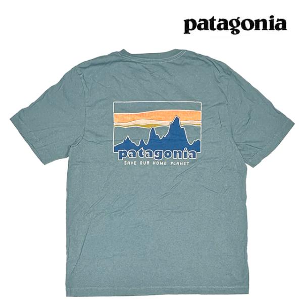 PATAGONIA パタゴニア '73 スカイライン Tシャツ '73 SKYLINE T-SHIRT BLSG BLUE SAGE 37841