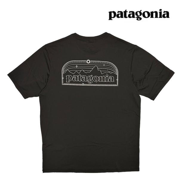 PATAGONIA パタゴニア キャプリーン クール デイリー シャツ P-6 コスモス CAPILENE COOL DAILY SHIRT P-6 COSMOS BLK BLACK 45508 速乾