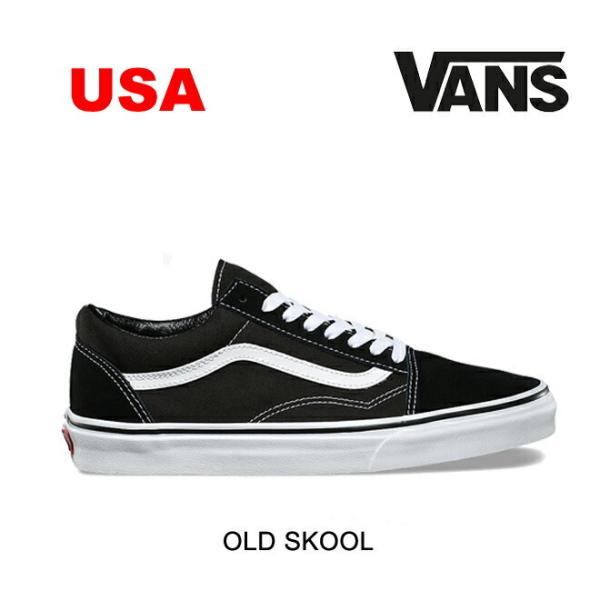 VANS（ヴァンズ） スニーカー SNEAKER OLD SKOOL BLACK/WHITE USA