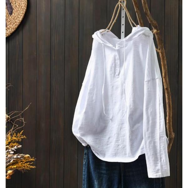 チュニック パーカー ロングtシャツ ロング丈 Tシャツ 綿 コットン チュニック フーディ フード付き レディース 夏 春 秋 カットソー