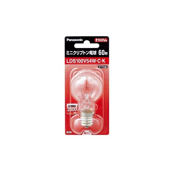 Panasonic パナソニック ミニクリプトン電球 LDS100V54W・C・K Panasonic パナソニック ミニクリプトン電球 LDS100V54W・C・K
