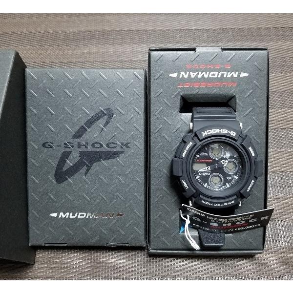 カシオ　G-SHOCK  AW-570Z-1T マッドマン MUDMAN MEN IN BLACK