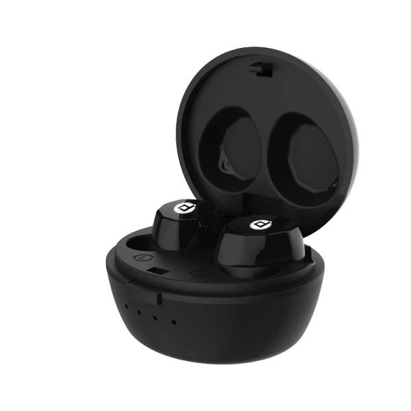 TWE33T-BK（ブラック）専用アプリで同時翻訳も出来るワイヤレス Bluetooth イヤホン 音楽再生 通話 同時通訳