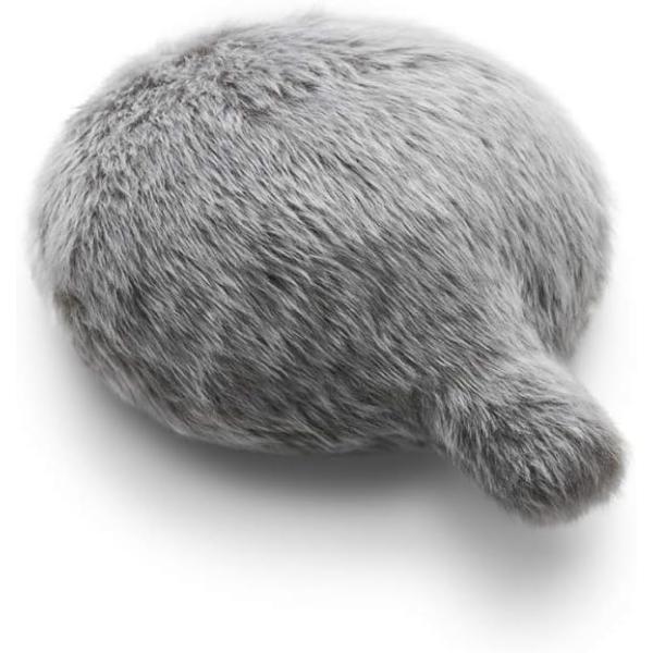Petit Qoobo（プチ・クーボ） (グリ（灰）) ユカイ工学 クッション 癒し 体感 猫 ネコ しっぽ セラピーロボット ペット コミュニケーション 充電式