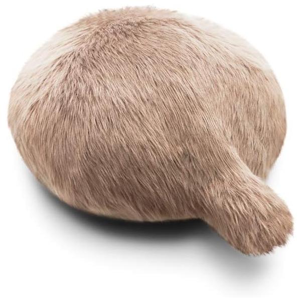 Petit Qoobo（プチ・クーボ） (マロン（茶）)ユカイ工学 クッション 癒し 体感 猫 ネコ しっぽ セラピーロボット ペット コミュニケーション 充電式