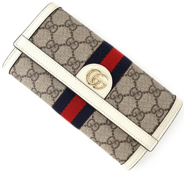⭐︎新品同様⭐︎GUCCI〔オフィディア〕GG コンチネンタルウォレット Ophidia グッチ 財布 レディース オフィディア GGコンチネンタル
