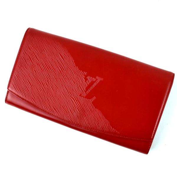 エーゲ ルイヴィトン クラッチバッグ オペラ レッド M63967 ロゴ