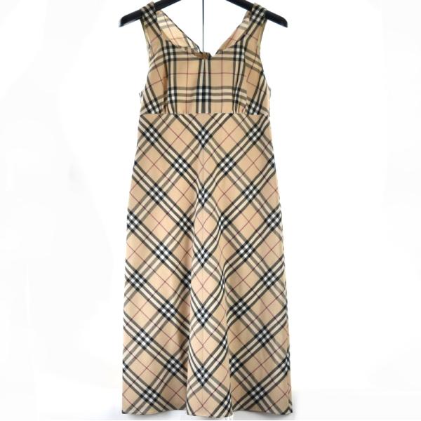 超美品本物バーバリーBurberry上質コットン混ノースリーブワンピース☆ 楽天市場】バーバリー ワンピース Burberry Blue Label バーバリー