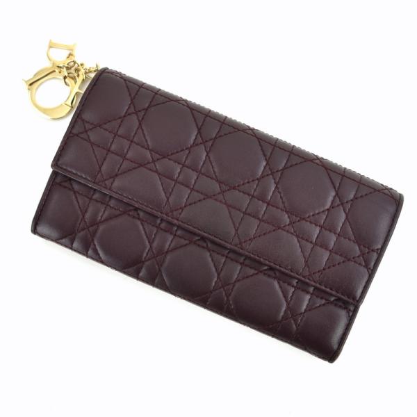 クリスチャンディオール　カナージュ　長財布　グレージュ　レザー 楽天市場】クリスチャンディオール Chiristian Dior 長財布