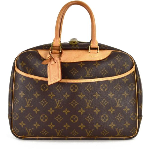 ルイ・ヴィトン ハンドバッグ ブラウン　　モノグラム　ドーヴィル ドーヴィル（LOUIS VUITTON） ルイヴィトン バッグ レディース