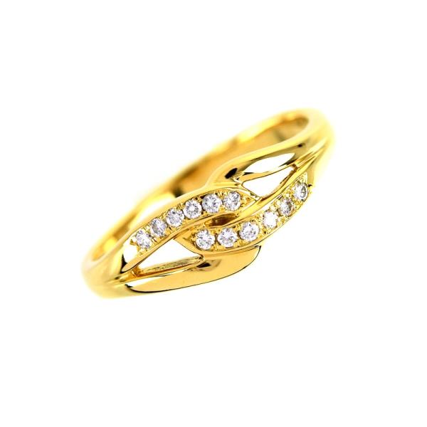 POLA ジュエリー　リング　#4 ロイヤルブルーサファイア0.7ct Pt950・YG リング（指輪