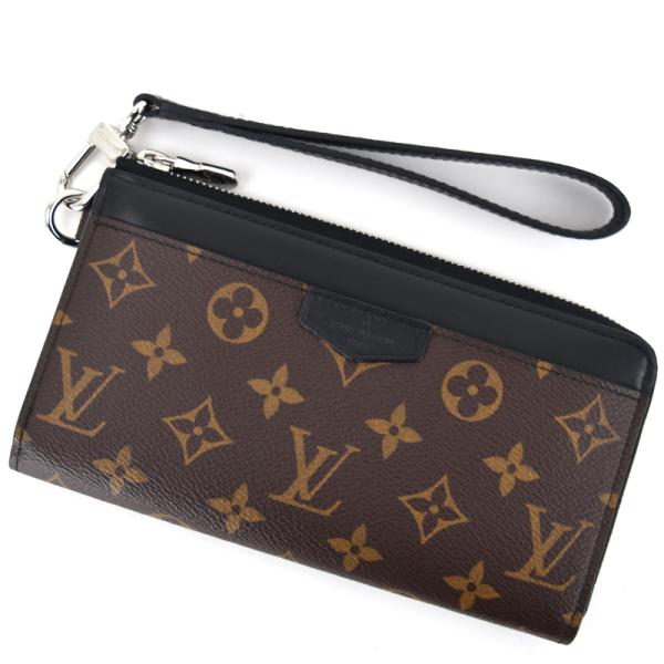 LOUIS VUITTON/ルイヴィトン ビトン M69407 ジッピー ドラゴンヌ モノグラムマカサー レザー 長財布 ブラウン ユニセックス ブランド LOUIS VUITTON（ルイ・ヴィトン） 財布 メンズ ジッピー・ドラゴンヌ