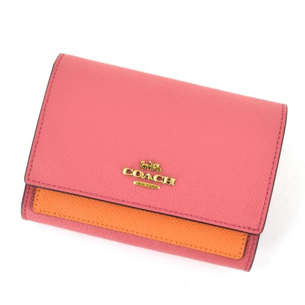 COACH コーチ 財布 レディース ミディアムフラップウォレット