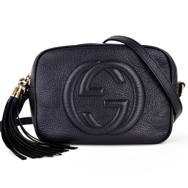 GUCCI グッチ 308364 ソーホー ディスコバッグ ショルダーバッグ カーフ レディース [中古] GUCCI】グッチ『ソーホー レザー スモール ディスコバッグ』308364