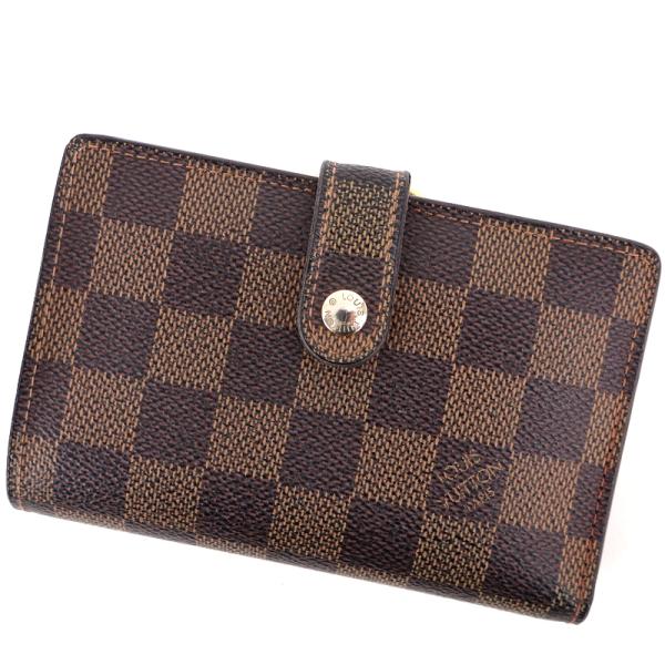 ルイヴィトン ダミエ ポルトモネ ビエ ヴィエノワ がま口財布 N61674 LOUIS VUITTON ルイヴィトン 財布 ポルトフォイユ・ヴィエノワ