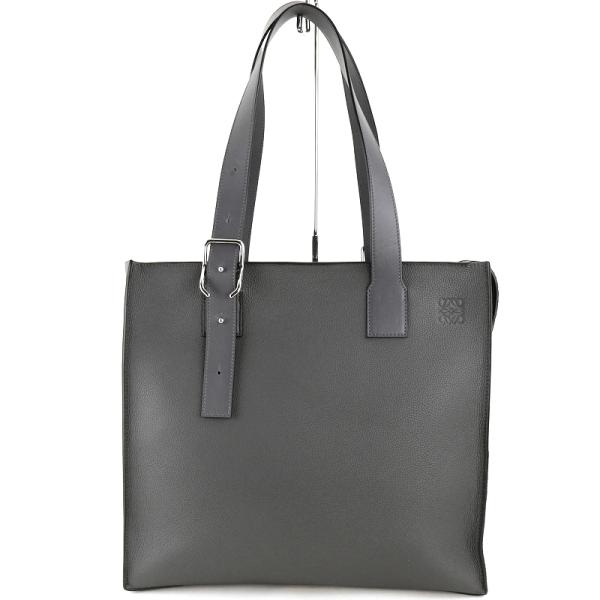 ロエベ LOEWE バックルトート トートバッグ  アンスラサイト ロエベ LOEWE バックルトート トートバッグ アンスラサイト