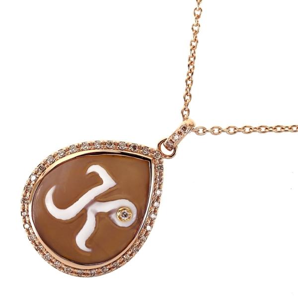 VENDOME AOYAMA（ヴァンドーム青山） ネックレス イニシャルカメオ