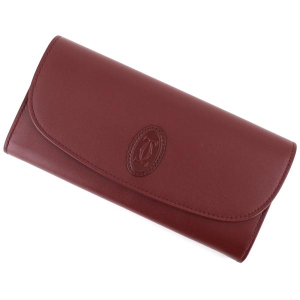 Cartier（カルティエ） レディース 財布 マストライン 二つ折り長財布