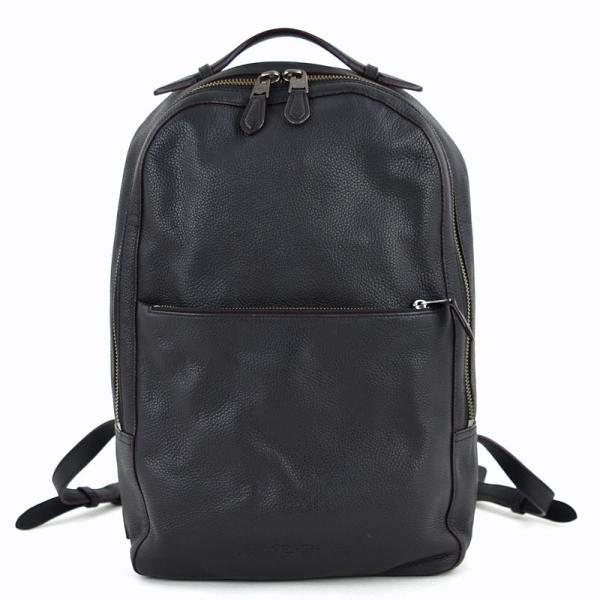 COACH コーチ リュック メトロポリタン レザー ブラック 無地