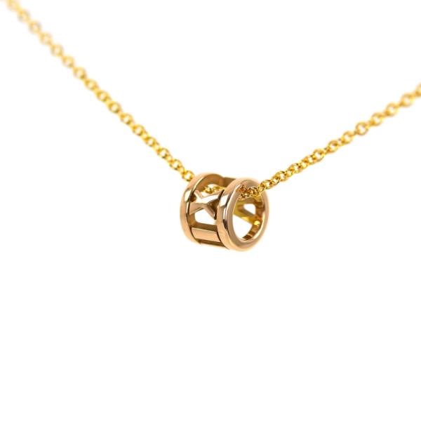 H.yano‼️ティファニー　18金ローズゴールド　アトラスキー トップス Tiffany Atlas ティファニー ネックレス アトラス オープン ミニ