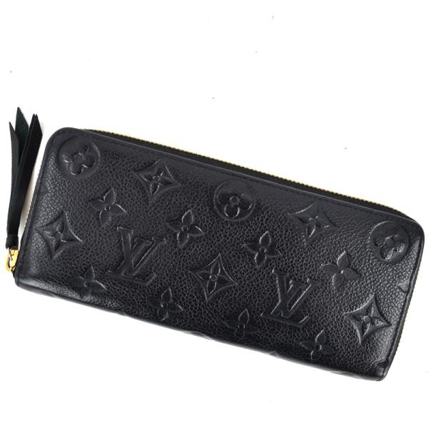 【新品同然】ルイヴィトン モノグラム アンプラント クレマンス 黒 長財布 LOUIS VUITTON ルイヴィトン 長財布 アンプラント