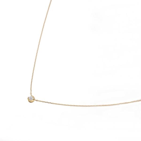 STAR JEWELRY（スタージュエリー） ネックレス 18金 ムーン