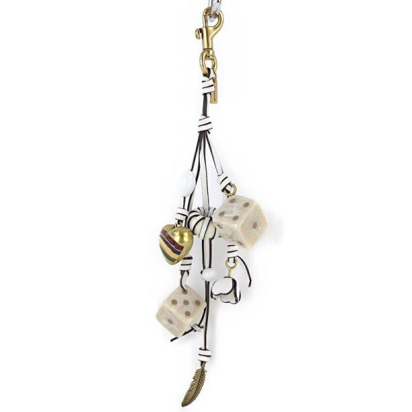 COACH（コーチ） バッグチャーム クラスターダイス CCA03 ブラス
