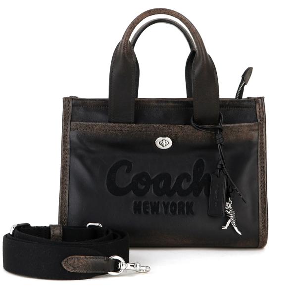 美品☆COACHコーチ 2wayショルダーバッグ ブラック レザー 大容量A4 actone_226-164-7