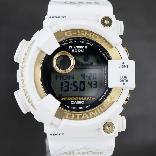 カシオ Gショック GW-8201K-7JR マスターオブGシー フロッグマン アイサーチジャパン コラボレーションモデル2024 タフソーラー クジライラスト アクトワン