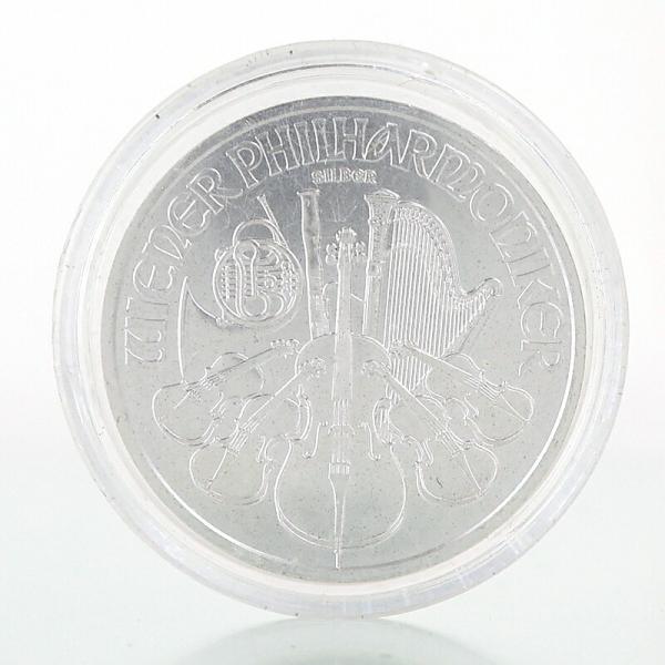 ウィーンハーモニー銀貨 SV1000 純銀コイン 1oz 31.1g ケース入り