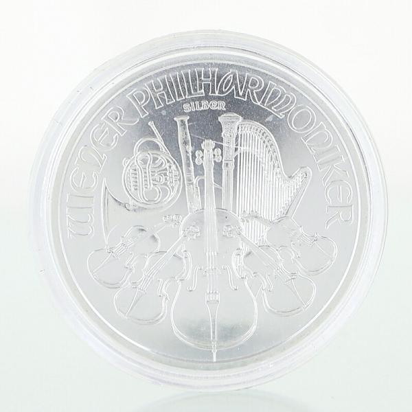 ウィーンハーモニー銀貨 SV1000 純銀コイン 1oz 31.1g ケース入り