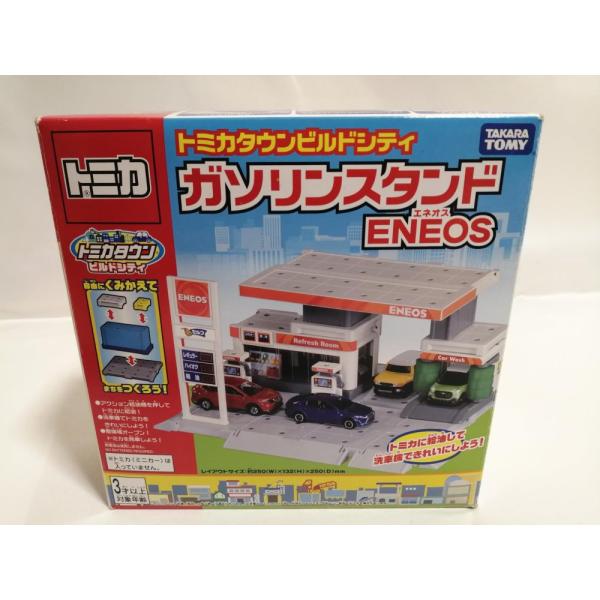 タカラトミー ビルドシティ ガソリンスタンド ENEOS : アクトラクトjp