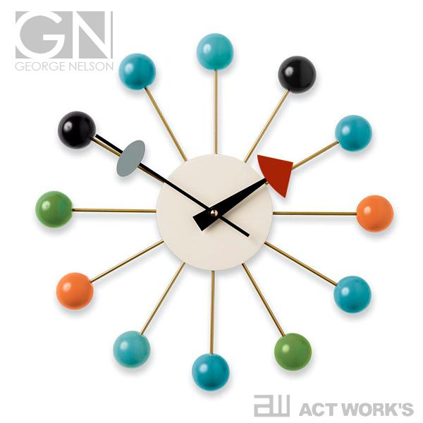 George Nelson GEORGE NELSON Ball Clock 掛け時計 カラフル