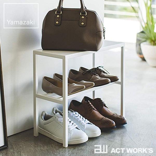 Yamazaki Tower ベンチシューズラック 山崎実業 タワー 玄関収納 玄関ベンチ スニーカー ヒール ブーツ カバン置き 手荷物置き Ymz 142 アクトワークス 通販 Yahoo ショッピング