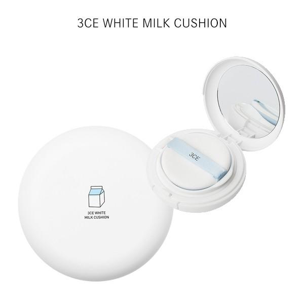 3ce ホワイトミルククッション 15g Spf50 Pa クッションファンデ スタイルナンダ 透明感 韓国コスメ オルチャン ミルク 送料無料 3ce Cushion A Cuebshop エーキューブショップ 通販 Yahoo ショッピング