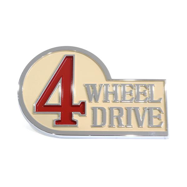 40 ランドクルーザー ランクル 純正エンブレム 4WHEEL DRIVE バック