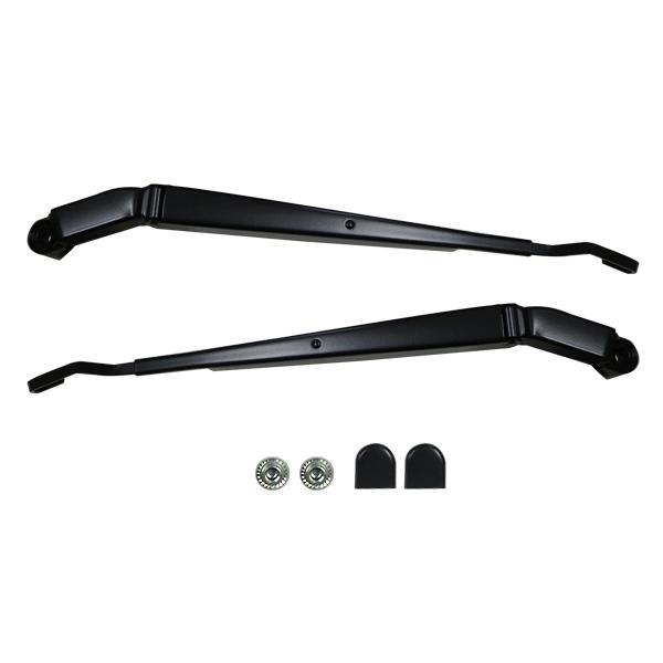 78系ランクルプラド　純正フロントワイパーアーム 左右　カバー＆ナットも付属 トヨタ純正 70系 KZJ7# PZJ7# LJ7# HZJ70 71 75 76 77 79
