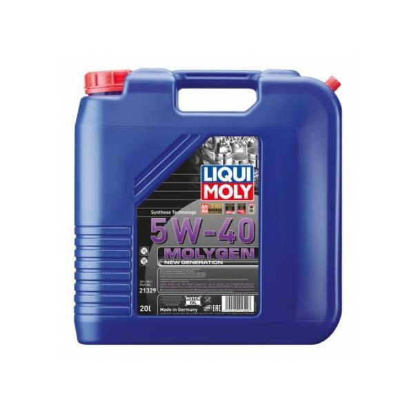 LIQUI MOLY リキモリ モリジェンニュージェネレーション 5W40 20L 21329 エンジンオイル 5W-40 20L 20リットル Molygen New