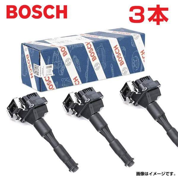 【送料無料】 ボッシュ BOSCH イグニッションコイル IG-44 3本 三菱 トッポ BJ H42V 参考品番 MD346383  U11C01-COIL MBDI-0002 U5159