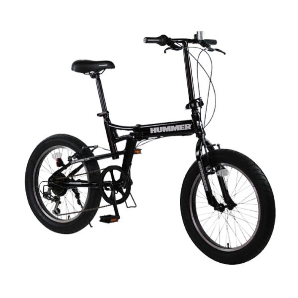 他サイト： 折りたたみ自転車 HUMMER FDB206FAT-BIKE ハマー FDB 206 ファットバイク / ブラックの商品画像
