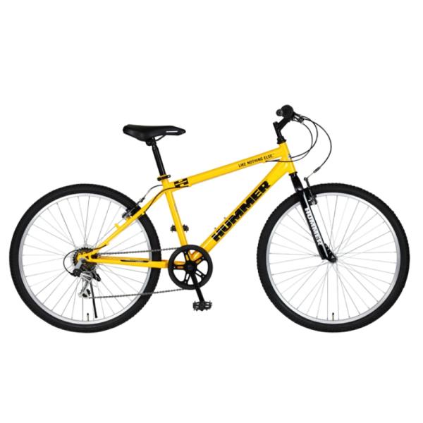 マウンテンバイク 　HUMMER ATB27.5-6S (イエロー) ハマー MOUNTAIN BIKE  27.5 / Yellow【組立調整済発送】