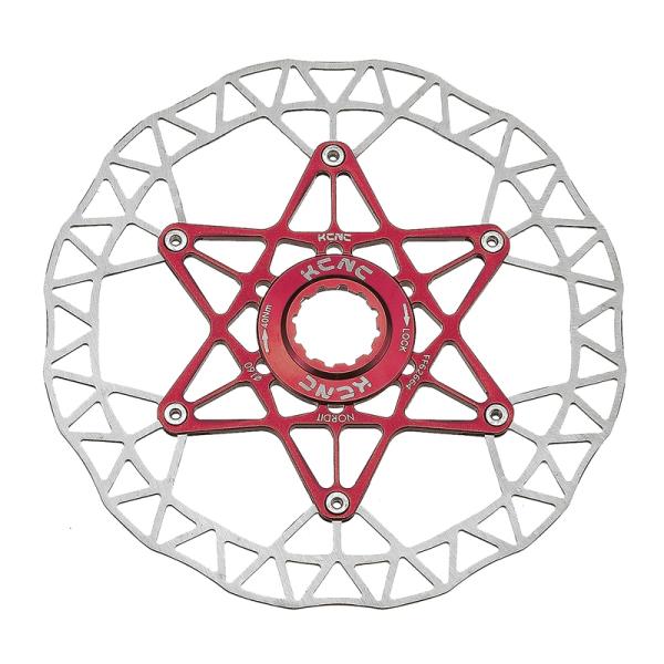 KCNC センターロック ディスクローター 160mm 140mm KCNC （ケーシーエヌシー） センターロックディスクローター ／ レッド