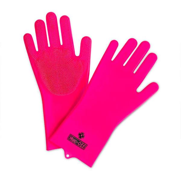 MUC-OFF i}bNIt)  DEEP SCRUBBER GLOVES PINK i]ԗpԗpij