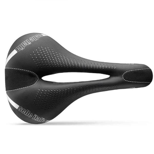 SELLE ITALIA(ZC^A) LADY Gel FLOW Mn BLK L@Th