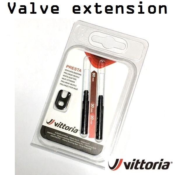Vittoria�i���B�b�g���A�@�j �o���u�E�G�N�X�e���V���� Valve extension / 2�{����Z�b�g 30mm